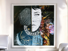 Load image into Gallery viewer, Two sides - MIXED MEDIA TECHNIQUE