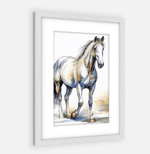 Load image into Gallery viewer, "Wild at Heart" - watercolour and line drawing