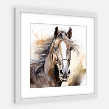 Load image into Gallery viewer, "Silent Thunder" - watercolour and line drawing
