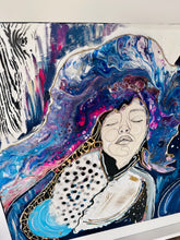 Load image into Gallery viewer, Dreaming - MIXED MEDIA TECHNIQUE