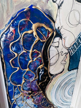 Load image into Gallery viewer, Kiss - MIXED MEDIA TECHNIQUE