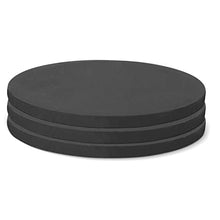 Load image into Gallery viewer, Black Round Blank Canvas (3 Pack) - 30cm (12 inches) - art materials
