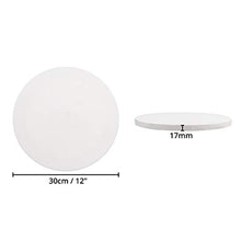 Load image into Gallery viewer, Circle Shape Blank Canvas (2 Pack) - 30cm (12 inches) - art materials