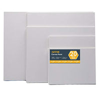 Load image into Gallery viewer, Canvas Panels (20pack) 5 sizes - art materials