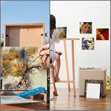 Load image into Gallery viewer, Blank Black Canvas (14 Pack) - 20 x 20cm (8 x 8 inches) - art materials