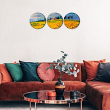 Load image into Gallery viewer, Black Round Blank Canvas (3 Pack) - 30cm (12 inches) - art materials