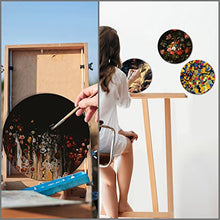 Load image into Gallery viewer, Black Round Blank Canvas (3 Pack) - 30cm (12 inches) - art materials