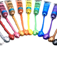 Load image into Gallery viewer, Mont Marte Premium Metallic Acrylic Paint Set, 12 x 36ml - art materials