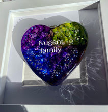 Load image into Gallery viewer, Custom made heart - family heart, single heart with words,