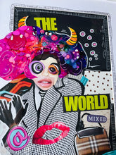 Load image into Gallery viewer, Mixed world - mixed media collage