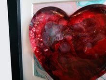 Load image into Gallery viewer, Blue lagoon heart