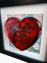 Load image into Gallery viewer, Blue lagoon heart