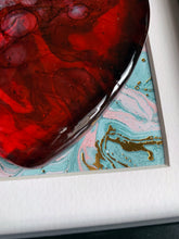Load image into Gallery viewer, Blue lagoon heart