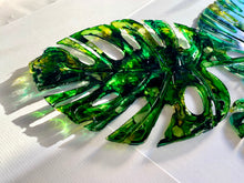 Load image into Gallery viewer, Monstera leaves - composition of three