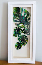 Load image into Gallery viewer, Monstera leaves - composition of four and five