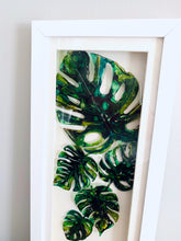 Load image into Gallery viewer, Monstera leaves - composition of four and five