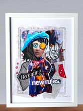 Load image into Gallery viewer, Become new Rules - mixed media collage