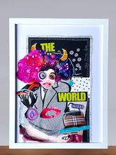 Load image into Gallery viewer, Mixed world - mixed media collage