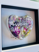 Load image into Gallery viewer, One-of-the-Kind - Colourful heart - POSITIVE VIBES