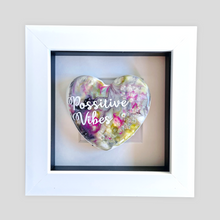 Load image into Gallery viewer, One-of-the-Kind - Colourful heart - POSITIVE VIBES