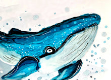 Load image into Gallery viewer, Stay wild and free - Alcohol Ink Painting on Yupo Paper