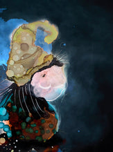Load image into Gallery viewer, Forest Creature - Print of original Alcohol Ink Painting