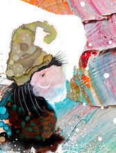 Load image into Gallery viewer, Forest Creature - Print of original Alcohol Ink Painting