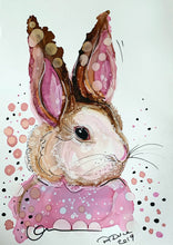 Load image into Gallery viewer, Enjoy magical moments - Alcohol Ink Painting on Yupo Paper