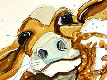 Load image into Gallery viewer, Follow your crazy ideas - Alcohol Ink Painting on Yupo Paper