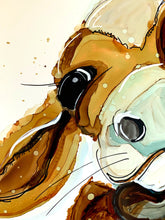 Load image into Gallery viewer, Follow your crazy ideas - Alcohol Ink Painting on Yupo Paper