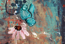 Load image into Gallery viewer, Enjoy your own life - Print of original Alcohol Ink Painting