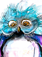 Load image into Gallery viewer, To be experienced and clever first you must first be crazy - Alcohol Ink Painting on Yupo Paper