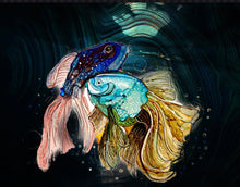 Load image into Gallery viewer, Life is the greatest adventure - Print of original Alcohol Ink Painting