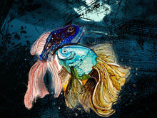 Load image into Gallery viewer, Life is the greatest adventure - Print of original Alcohol Ink Painting