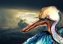 Load image into Gallery viewer, Go where you feel the most alive - Print of original Alcohol Ink Painting