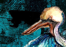 Load image into Gallery viewer, Go where you feel the most alive - Print of original Alcohol Ink Painting