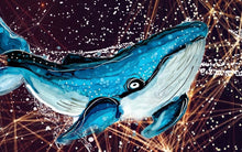 Load image into Gallery viewer, Stay wild and free - Print of original Alcohol Ink Painting
