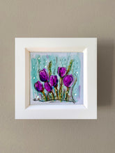 Load image into Gallery viewer, Magical Tulips - glass paint art