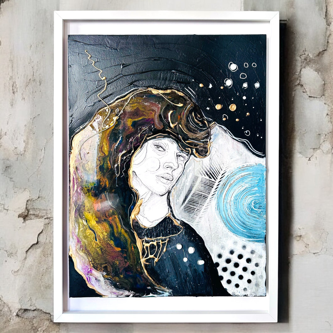 Night of Grace - MIXED MEDIA TECHNIQUE