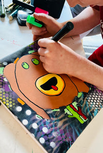 Visual mixed media workshop