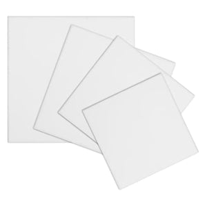 Blank Canvas (28 Pack) - 4 Assorted Sizes - art materials