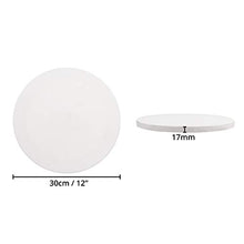 Load image into Gallery viewer, Circle Shape Blank Canvas (2 Pack) - 30cm (12 inches) - art materials
