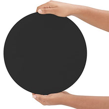 Load image into Gallery viewer, Black Round Blank Canvas (3 Pack) - 30cm (12 inches) - art materials
