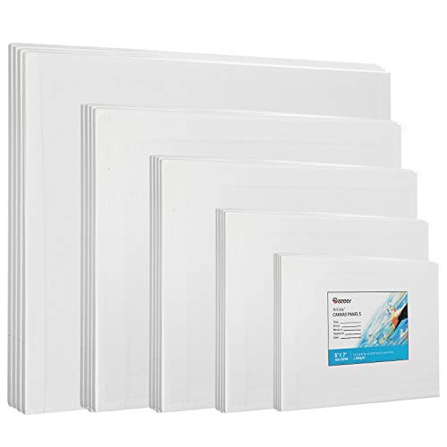 Artist Thick Stretched Blank Canvas 6X6 15 X 15cm Canvases Bulk