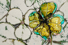 Load image into Gallery viewer, Irish theme   - Print of original Alcohol Ink Painting
