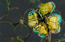 Load image into Gallery viewer, Irish theme   - Print of original Alcohol Ink Painting
