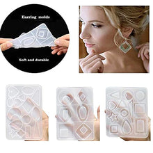 Load image into Gallery viewer, Earring Resin Moulds Kit Set - art materials
