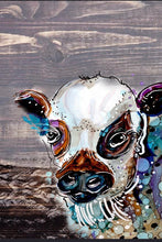 Load image into Gallery viewer, Artistic Cow   - Print of original Alcohol Ink Painting
