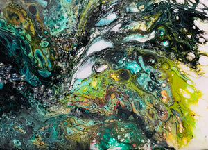 Inside of magical trees canopy - Wonderful piece of art