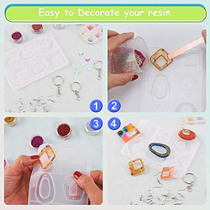 Earring Resin Moulds Kit Set - art materials